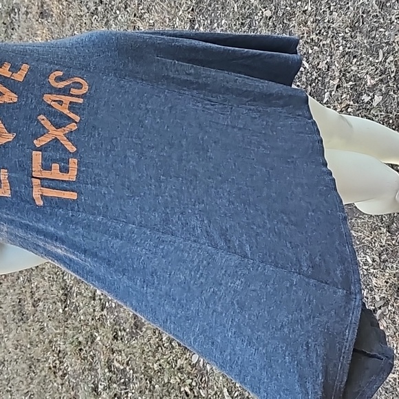 LIVE LOVE TEXAS Spandex & Rayon Grey circular swing dress RETRO BRAND USA Sm - Picture 2 of 8